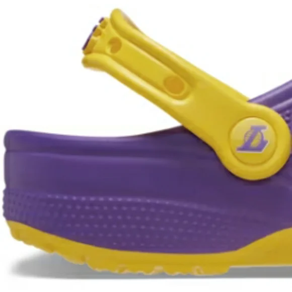 (New) Crocs NBA LA Lakers Clogs (M8/W10) (M12)